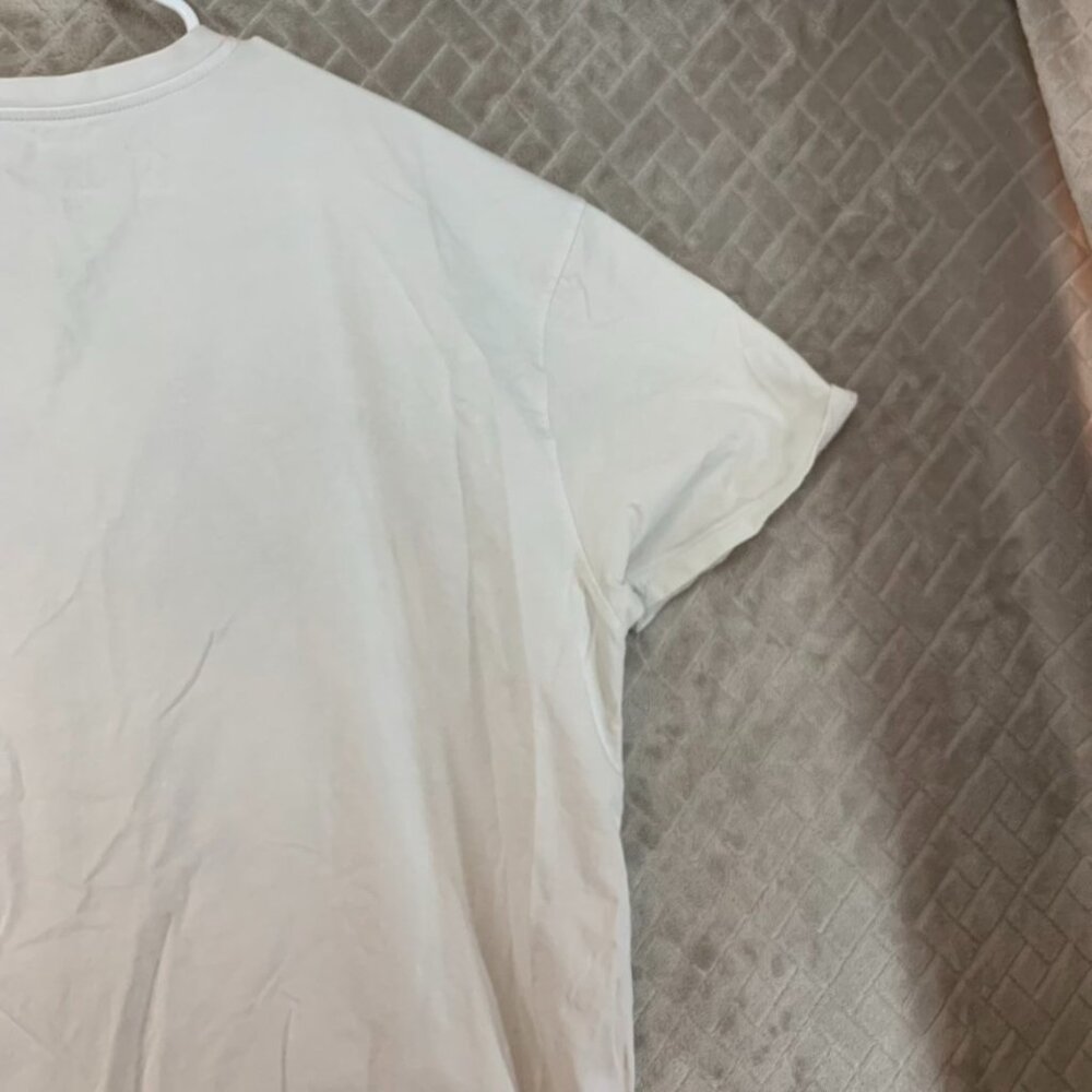 Bleecker & Mercer Mens 3X T-Shirt White Graphic Print Short Sleeve Logo - Picture 16 of 16